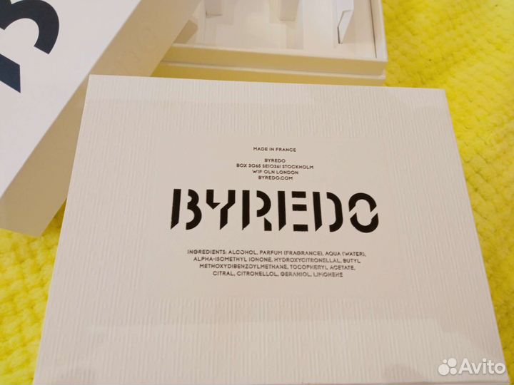 Коробка от Байредо Бланш 100мл