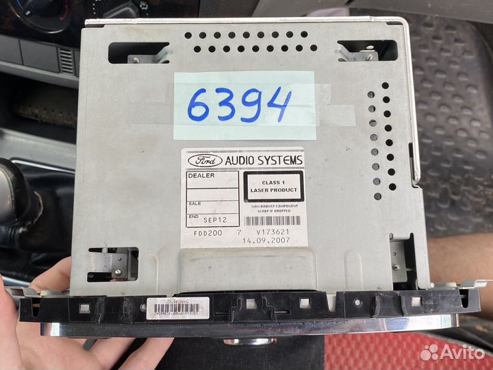 Магнитола штатная Ford 6000 CD