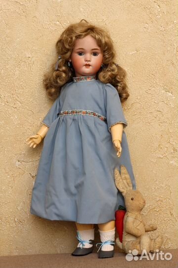 Антикварная кукла немецкой фабрики Simon Halbig