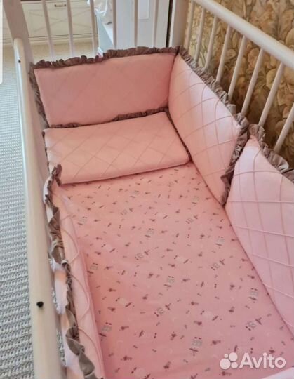 Бортики в детскую кроватку