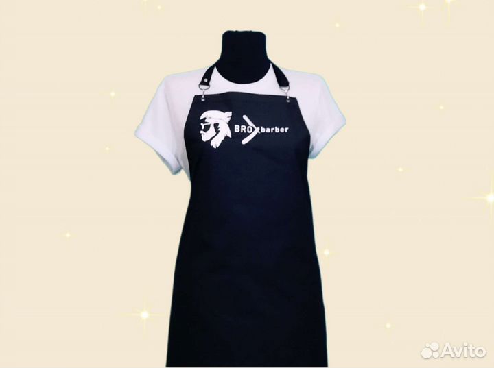 Рабочий фартук с логотипом