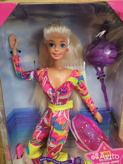 Barbie Hot Skatin 1994 Кукла Барби