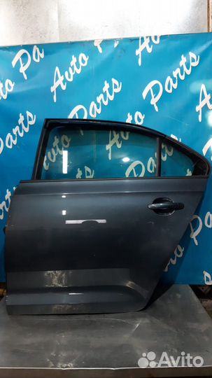 Шкода Рапид дверь задняя левая