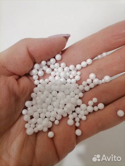 Шарики пенопластовые