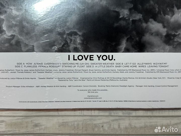 Пластинка The Neighbourhood - I Love You (2LP)