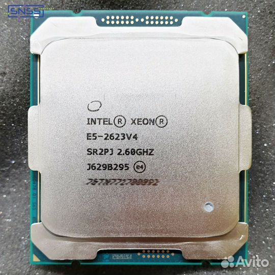 Intel Xeon e5-2623v4 4 Ядер 2.6GHz 85W 10MB