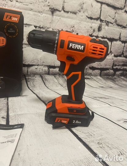 Аккумуляторный шуруповерт ferm FX Power CDM1164 Га