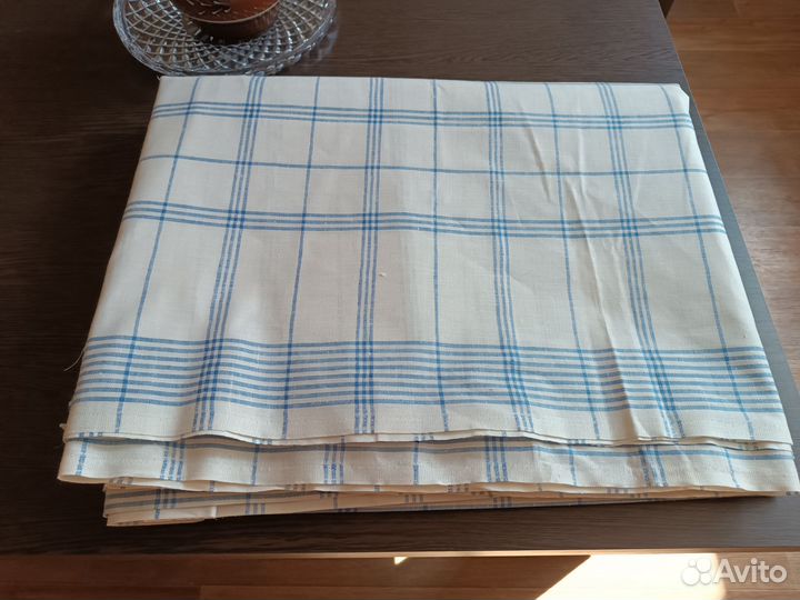 Отрез ткани лен СССР