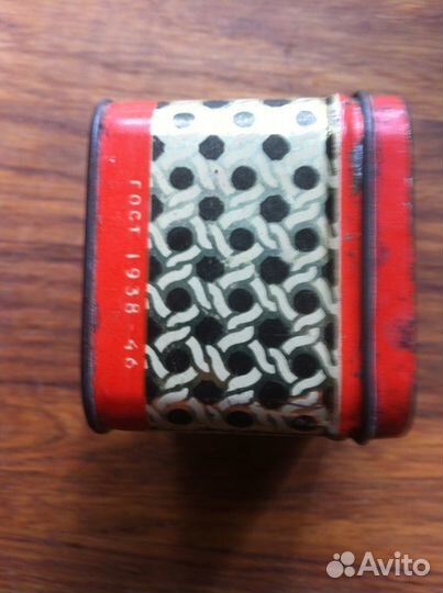 Баночка из-под чая 50-х годов