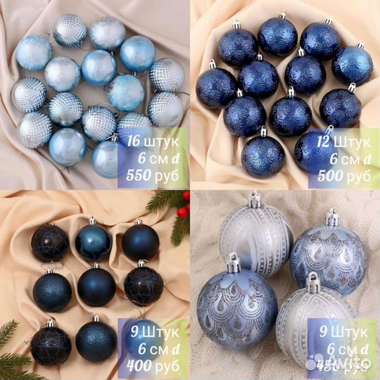 Шарики на елку