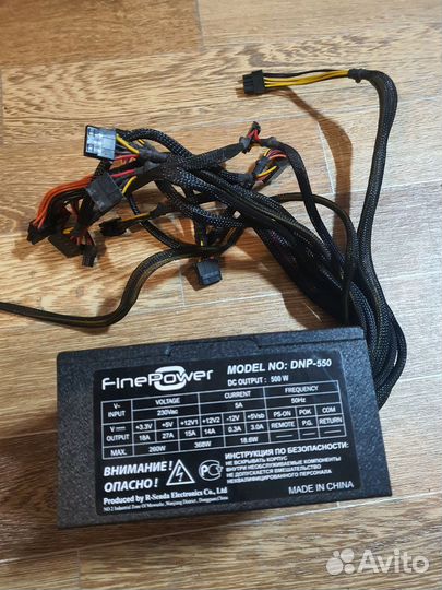 Блок питания 500w fine power