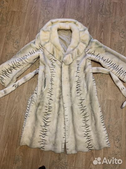 Шуба бобер+норка