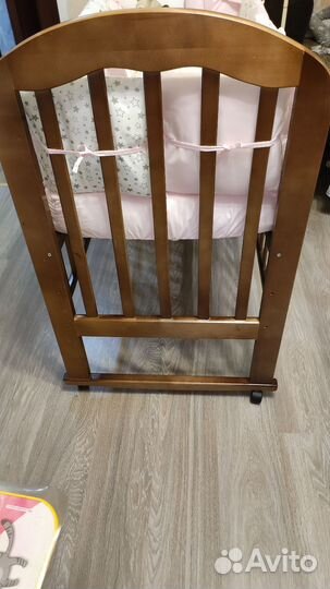 Детская кроватка + бортики