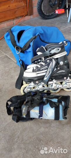 Ролики раздвижные 31-34 evrotex