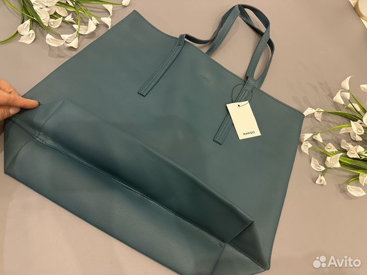 Новая Сумка женская mango shopper 2 цвета