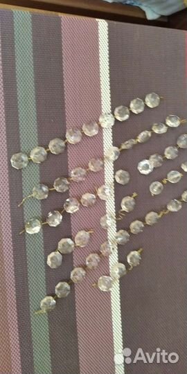 Подвески хрустальные, запчасти для люстр