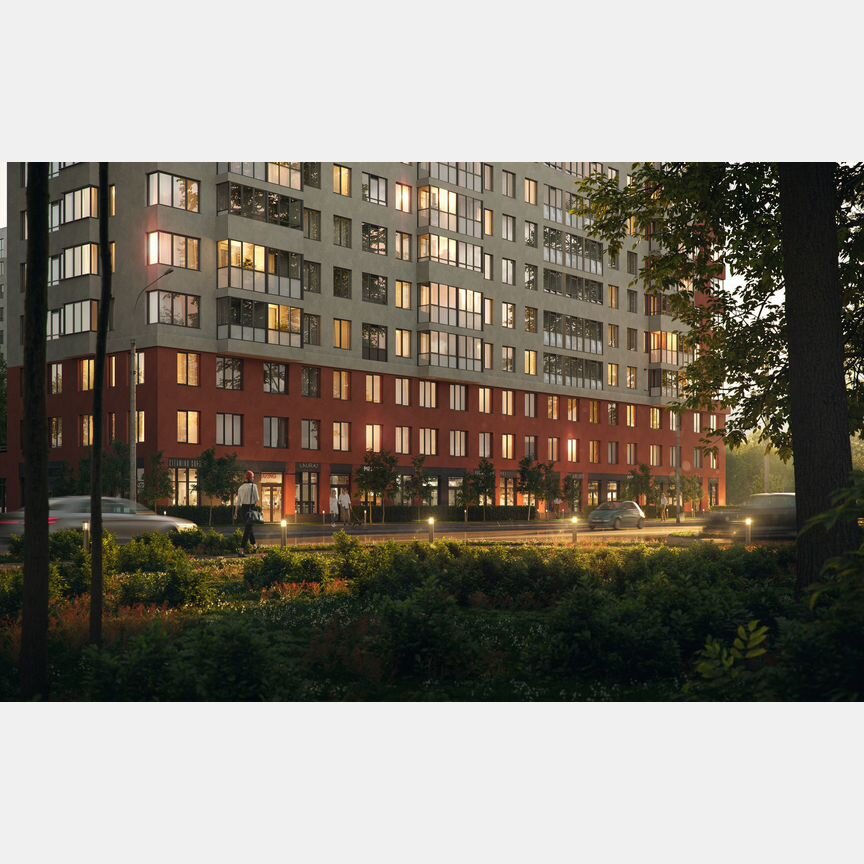 2-к. квартира, 50,8 м², 6/12 эт.