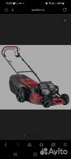 Газонокосилка бензиновая самоходная