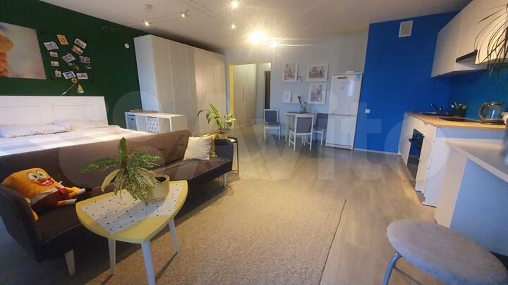 Квартира-студия, 43,4 м², 14/15 эт.