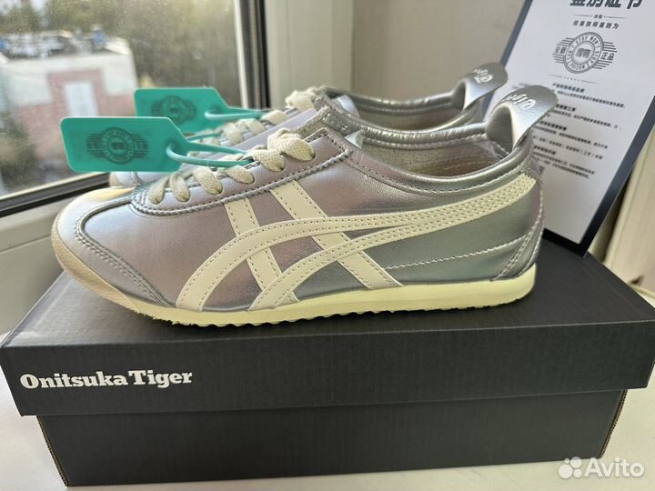 Onitsuka tiger mexico 66 silver