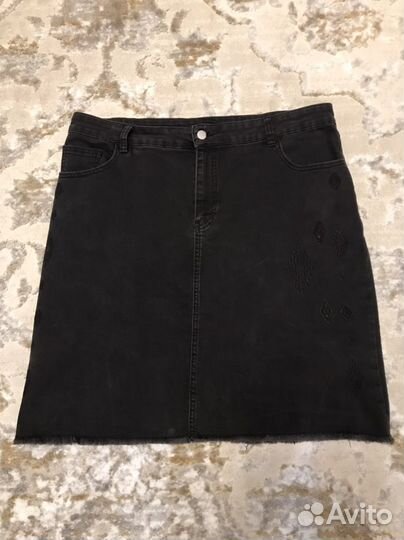 Джинсовые юбки фирменные от 48 до 60 размера
