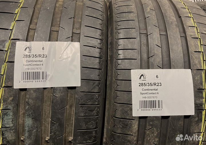 Continental SportContact 6 285/35 R23 94Y