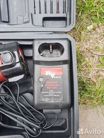 Аккумуляторная дрель-шуруповерт