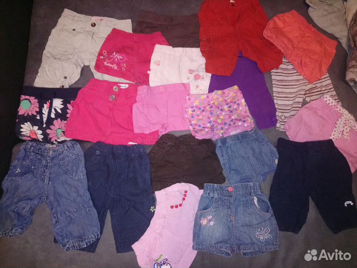 2 огромных пакета вещей от 0 до года+