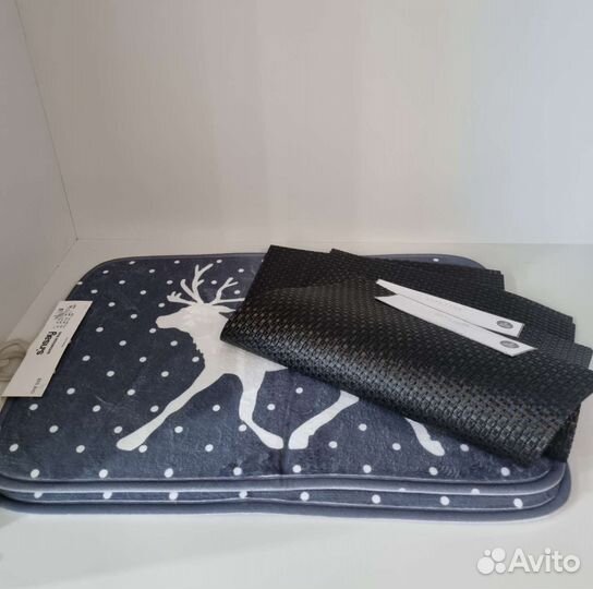 Коврик новогодний Sinsay-салфетки Zara Home