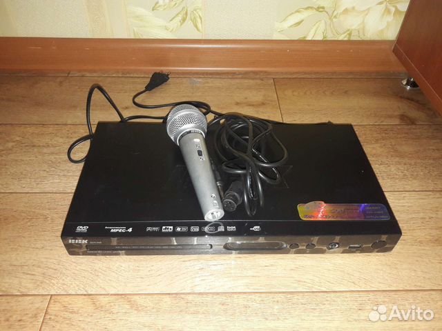 Двд плеер + Микрофон для караоке