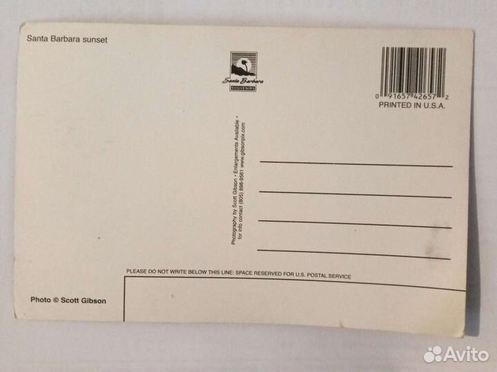 Открытки /динкельсбюль/ санта- барбара