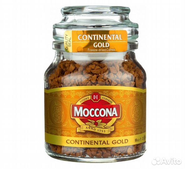 Кофе Moccona Continental Gold 47,5г (опт)
