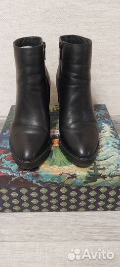 Ботильоны женские натуральная кожа размер 39