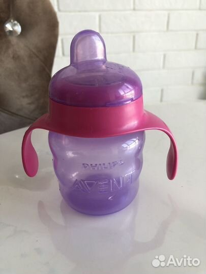 Поильник Avent с силиконовым носиком
