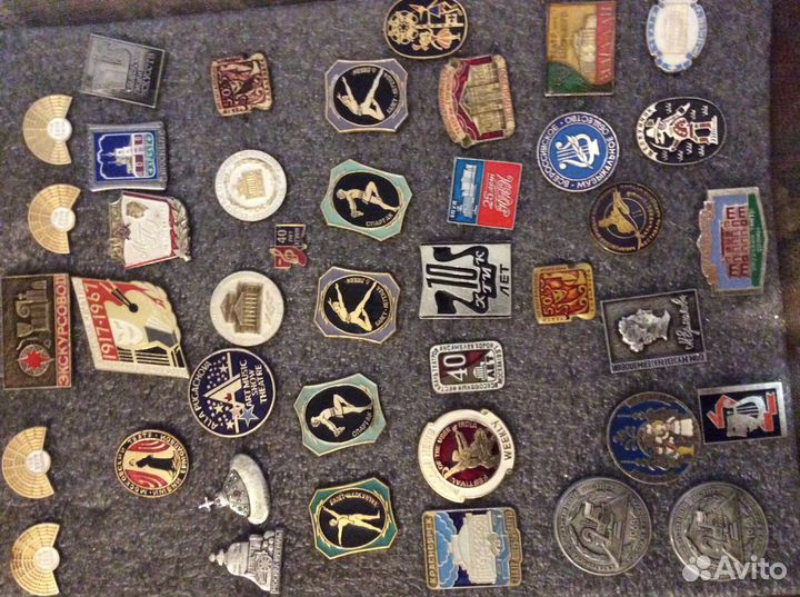 Советские. Значки. Культурного. Плана