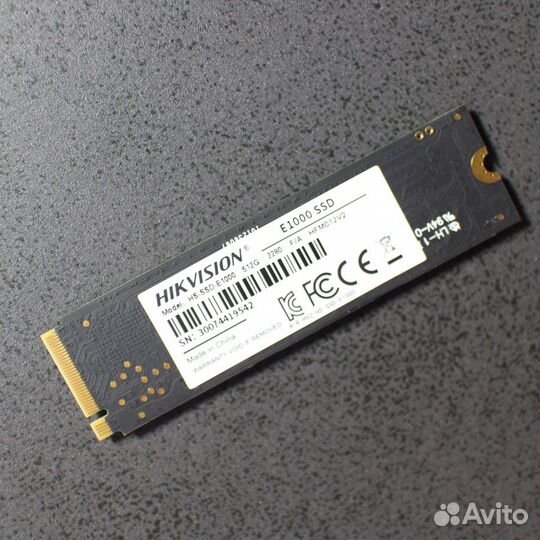 SSD M.2 hikvision E1000 512GB