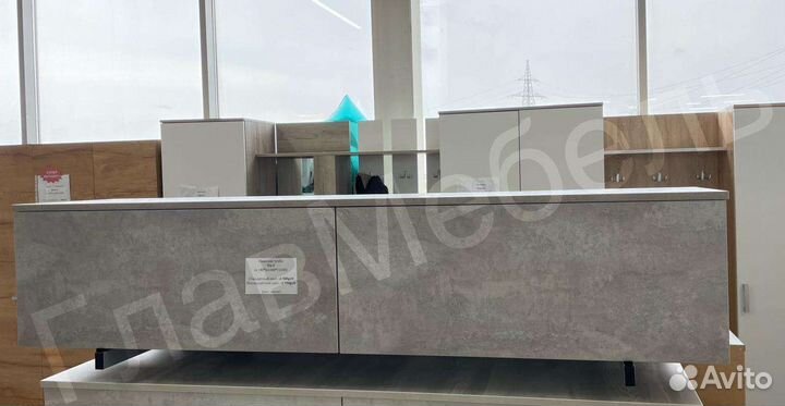 Навесная тумба под тв