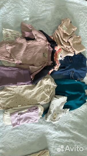 Вещи пакетом на девочку 62 68