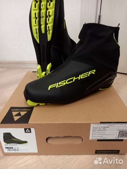 Лыжные ботинки fischer классические
