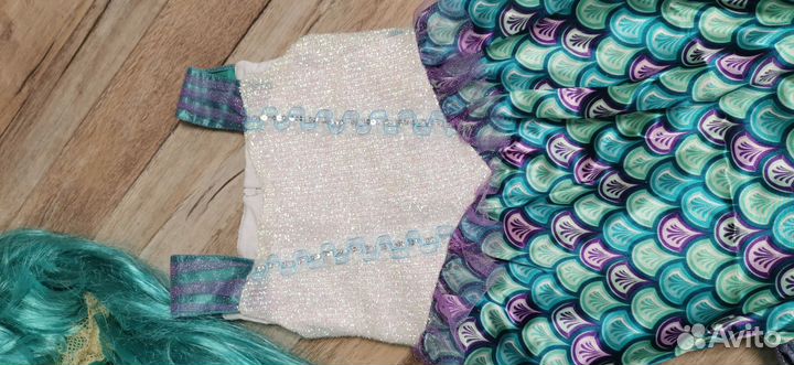 Новогодний карнавальный костюм русалки 110 116