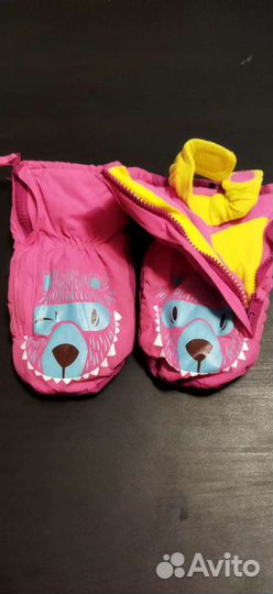 Варежки на девочку и на мальчика