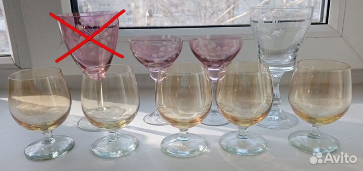 Фужеры СССР