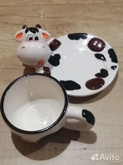 Чашка с блюдцем для ребёнка