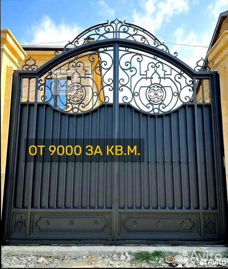 Ворота в Махачкале из цеха напрямую на заказ