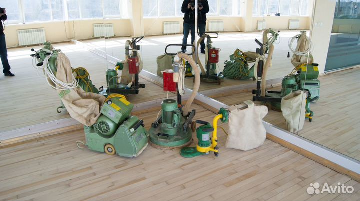 Реставрация паркета (циклевка, шлифовка) И/П