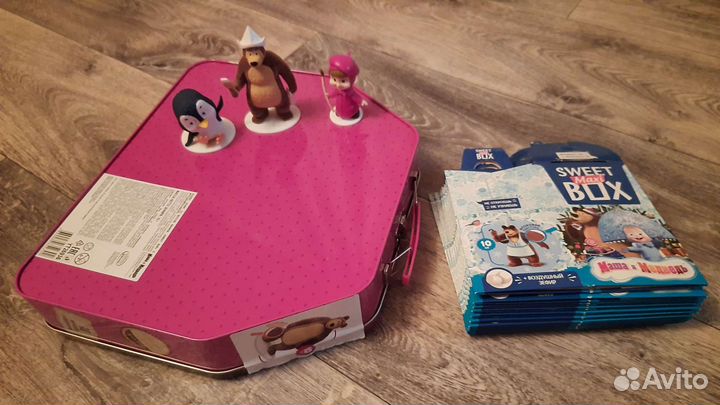 Разные серии свит бокс Маша и медведь