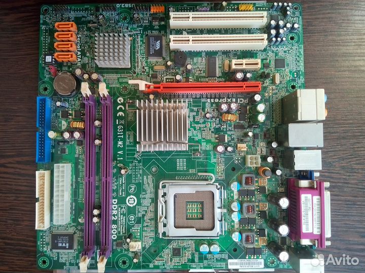 Материнская плата 775 G31T-M2 V1.0