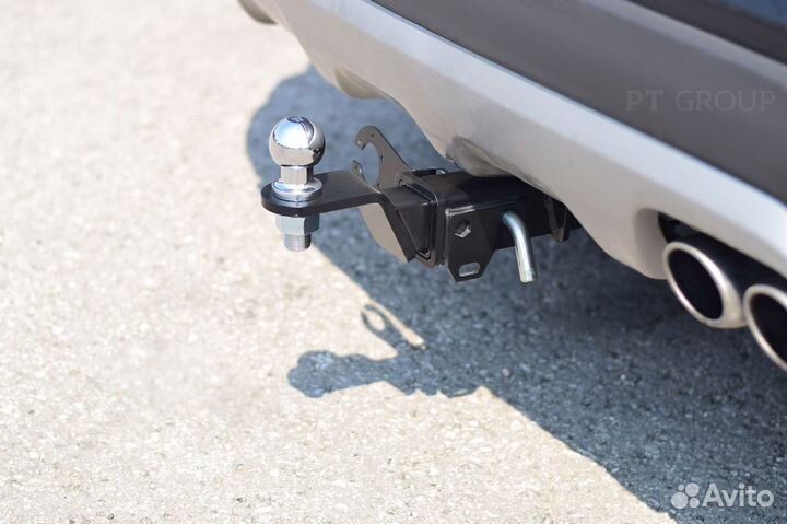 Фаркоп на Kia Rio X-Line (под квадрат)