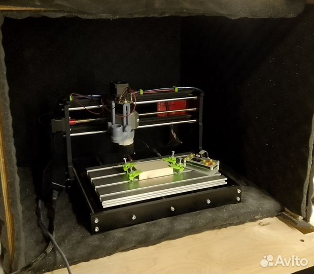 Cnc 3018 чпу фрезер + пылесос two tres