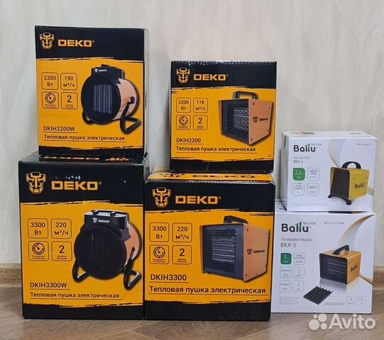 Новая компактная тепловая пушка 2.2 кВт, и другие